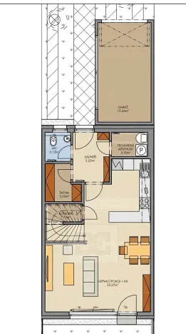 Pronájem rodinného domu, Praha - Dolní Měcholupy, Diblíkova, 102 m2