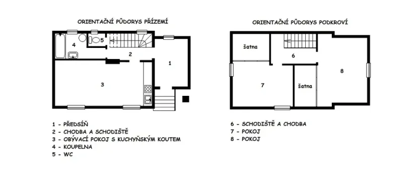 Prodej rodinného domu, Dobříš, Nad Prachandou, 95 m2