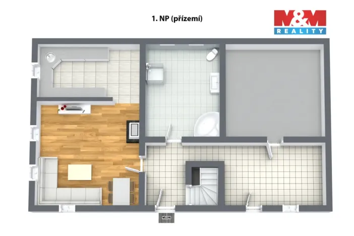 Prodej zemědělské usedlosti, Klášterec nad Ohří - Klášterecká Jeseň, 265 m2