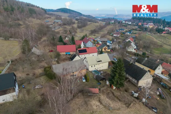 Prodej zemědělské usedlosti, Klášterec nad Ohří - Klášterecká Jeseň, 265 m2