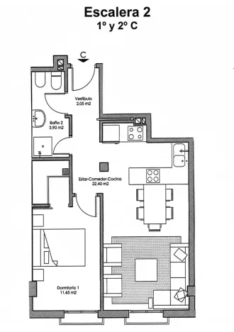 Prodej bytu 2+1, Murcia City, Španělsko, 52 m2