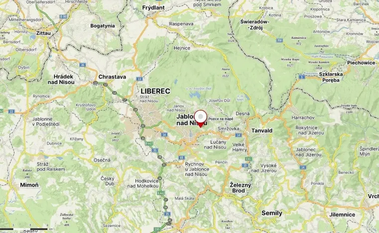 Prodej pozemku, Lučany nad Nisou - Jindřichov, 449 m2