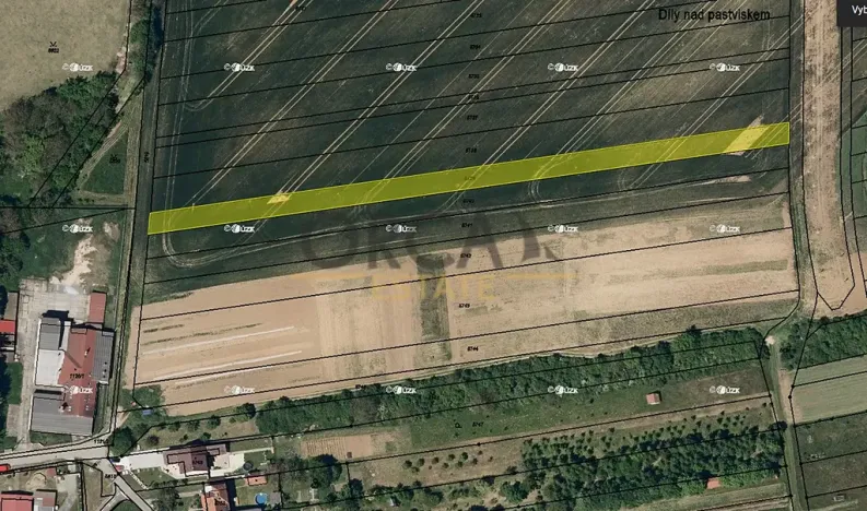 Prodej pole, Tupesy, 2120 m2