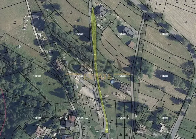 Prodej podílu pozemku, Železný Brod, 406 m2