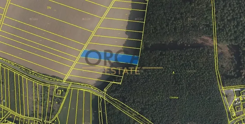 Prodej podílu pole, Zlín, 1505 m2