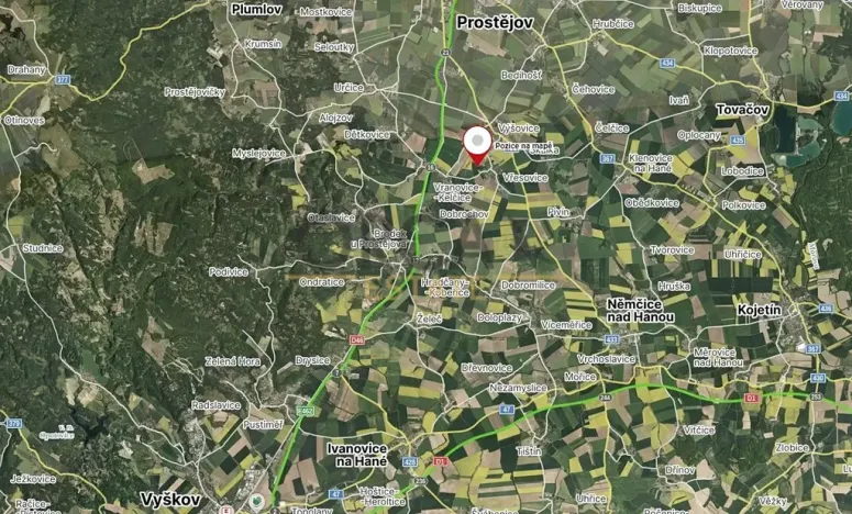 Prodej pole, Vřesovice, 3057 m2