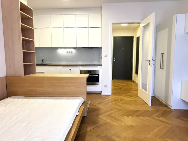 Pronájem bytu 1+kk, Praha - Žižkov, Kališnická, 40 m2