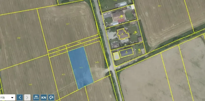 Prodej pozemku pro bydlení, Skuhrov, 1019 m2