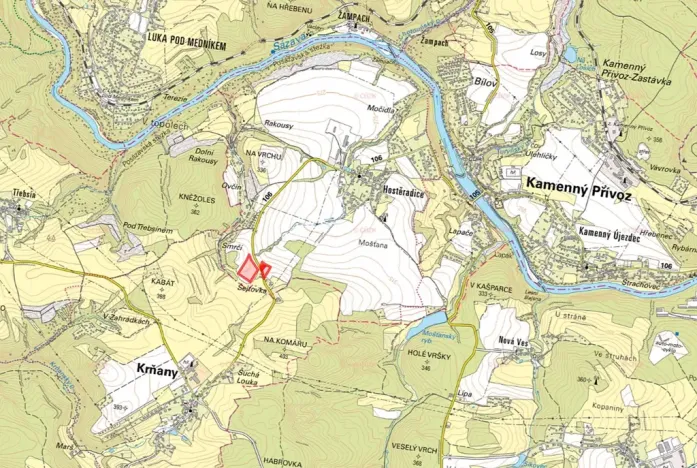 Prodej pole, Kamenný Přívoz, 19666 m2