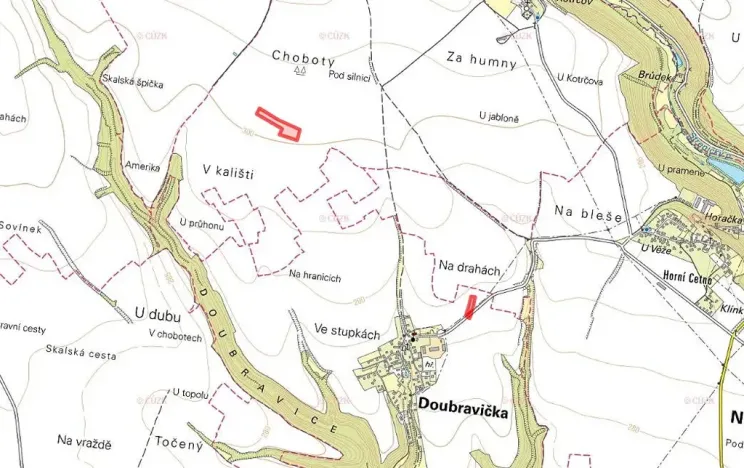 Prodej pole, Kovanec, 7520 m2