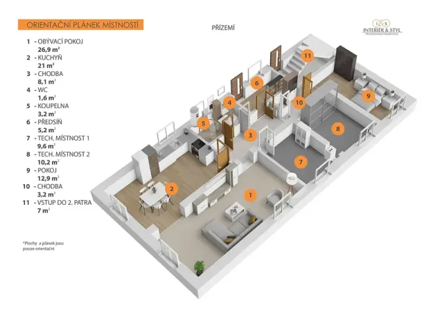 Prodej rodinného domu, Droužkovice, J. Švermy, 229 m2