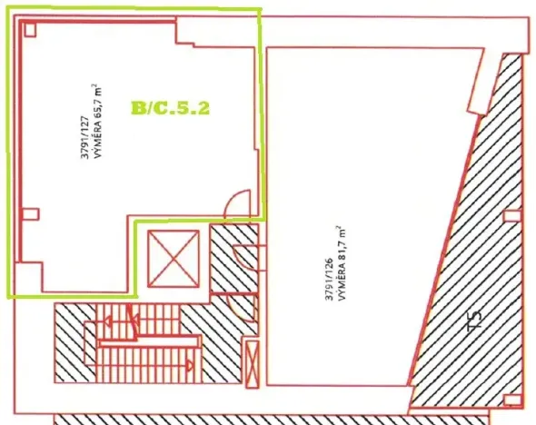Dražba bytu 2+kk, Zlín, Lorencova, 65 m2