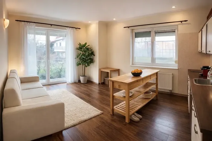 Pronájem bytu 2+kk, Holubice, Lesní, 51 m2