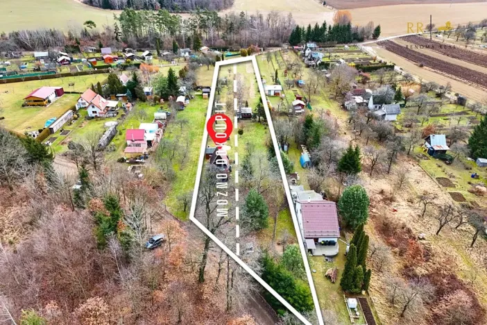 Prodej podílu zahrady, Jemnice, 2229 m2