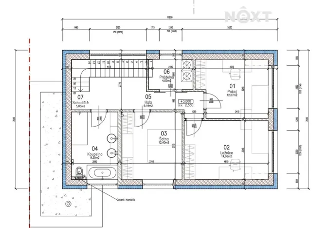 Prodej pozemku pro bydlení, Nechanice, 949 m2