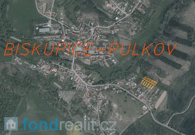 Prodej zahrady, Biskupice-Pulkov, 1281 m2