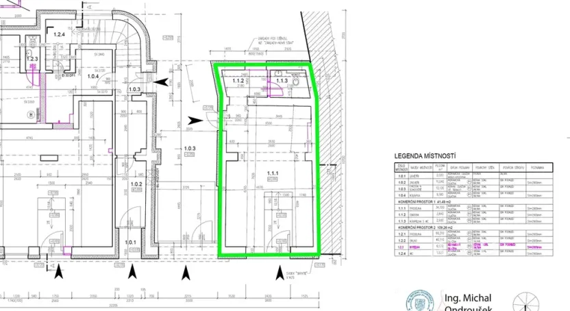 Pronájem obchodního prostoru, Staré Město, Hradišťská, 42 m2