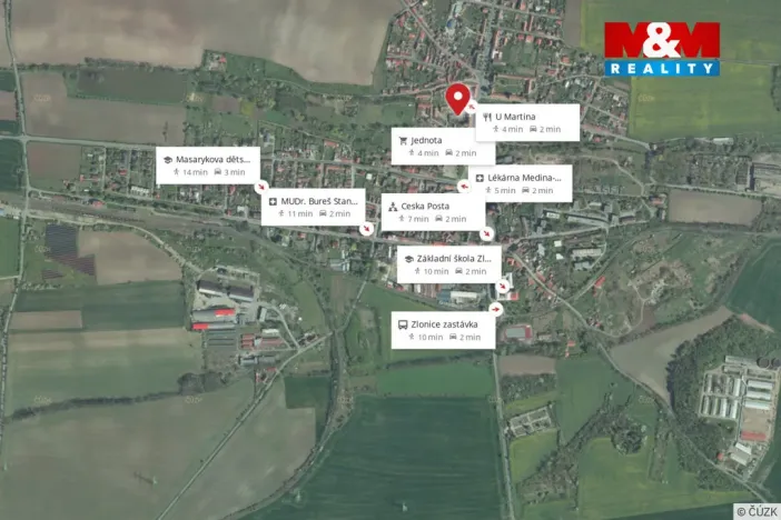 Prodej rodinného domu, Zlonice, Dvořákova, 186 m2