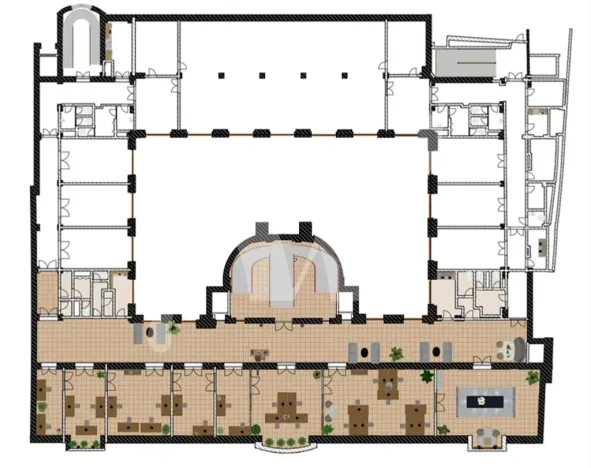 Pronájem kanceláře, Praha - Nové Město, Spálená, 538 m2