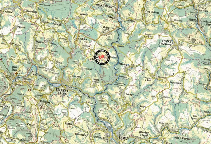 Prodej podílu louky, Jílové u Držkova, 11111 m2