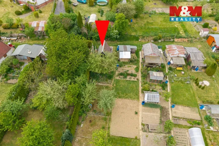 Prodej zahrady, Cheb - Háje, 329 m2