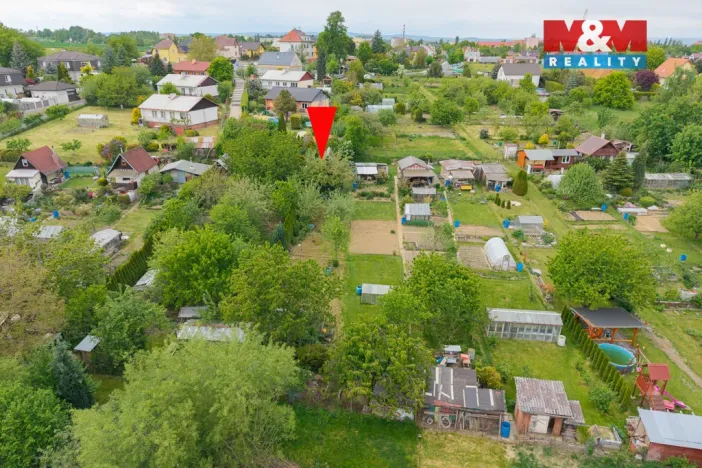 Prodej zahrady, Cheb - Háje, 329 m2