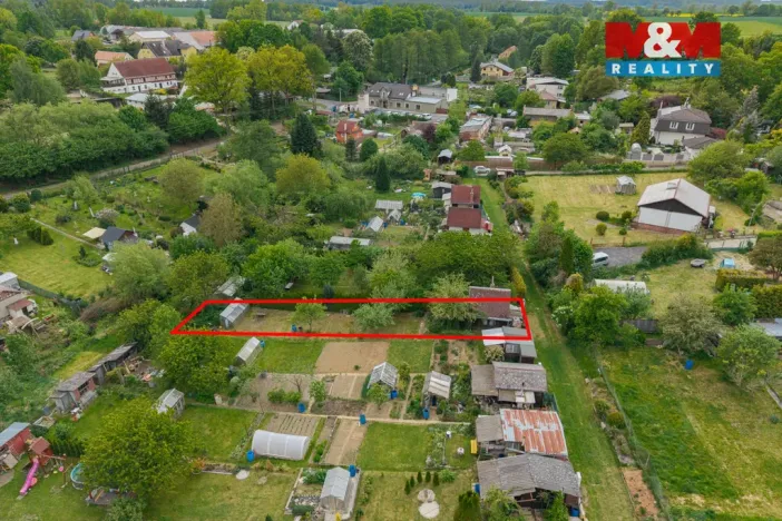 Prodej zahrady, Cheb - Háje, 329 m2