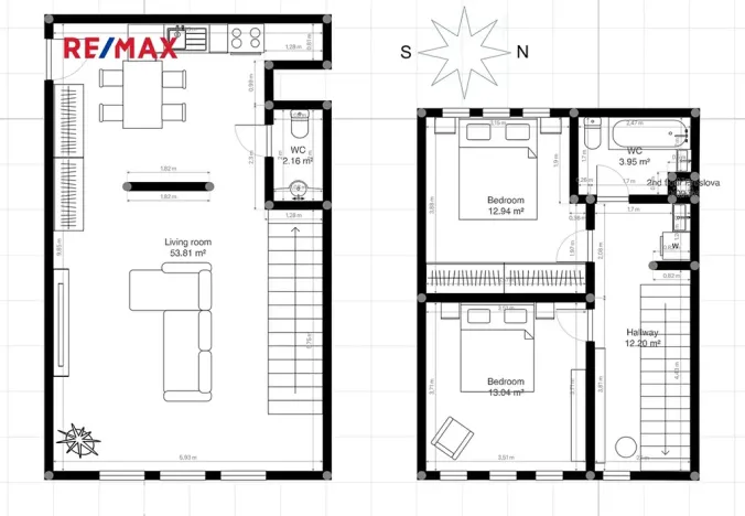 Prodej bytu 3+kk, Praha - Smíchov, Preslova, 95 m2