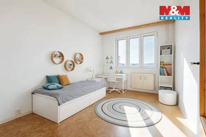 Prodej bytu 4+1, Trhové Sviny, Budovatelská, 82 m2