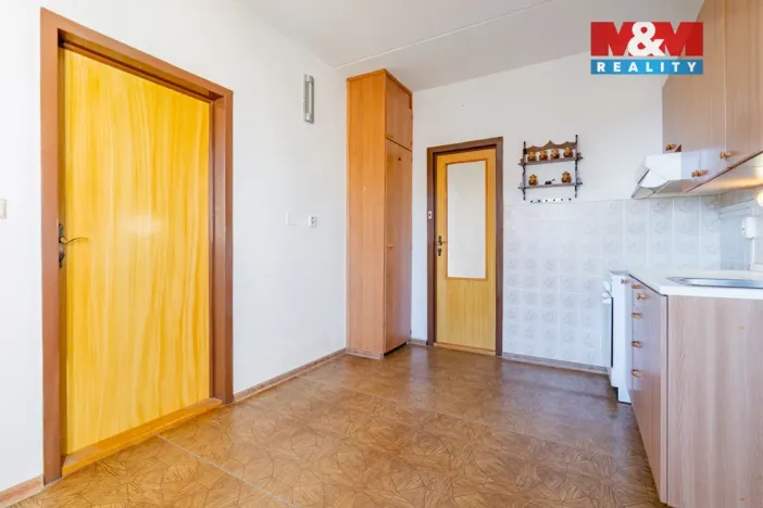 Prodej bytu 4+1, Trhové Sviny, Budovatelská, 82 m2