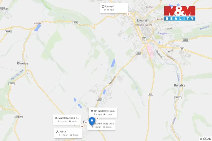 Prodej rodinného domu, Osík, 227 m2