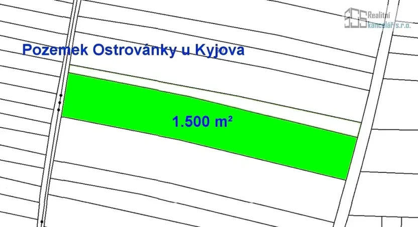 Prodej pozemku pro bydlení, Ostrovánky, 1500 m2