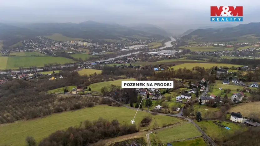 Prodej pozemku pro bydlení, Děčín - Děčín XXV-Chmelnice, 1274 m2