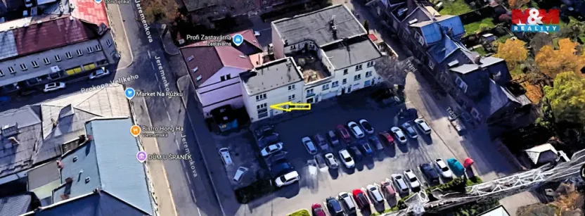 Pronájem bytu 1+kk, Ostrava - Vítkovice, Tržní, 25 m2