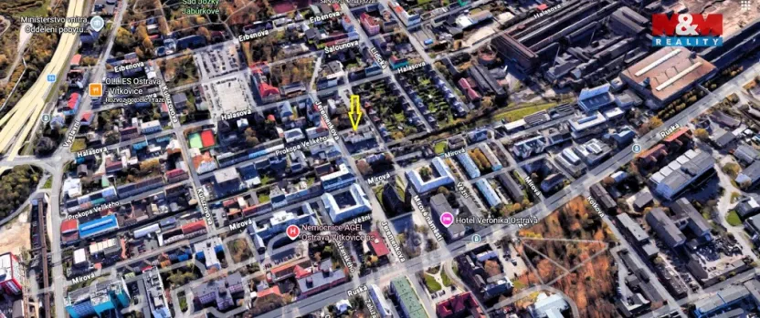 Pronájem bytu 1+kk, Ostrava - Vítkovice, Tržní, 25 m2