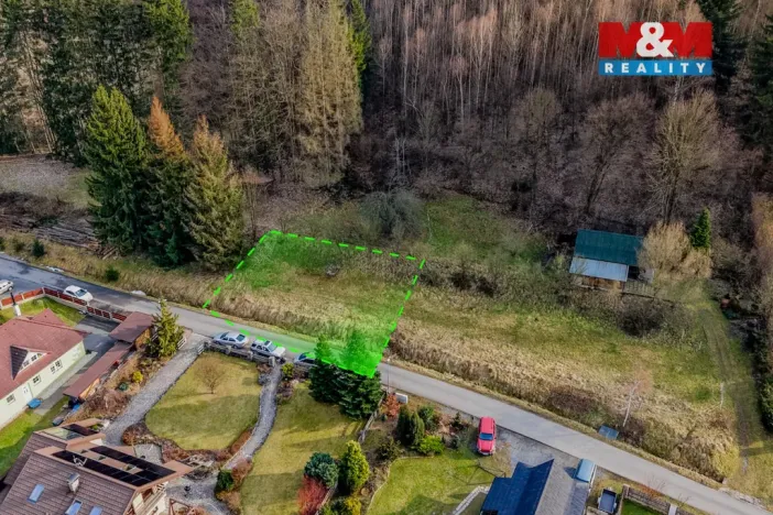 Prodej pozemku pro bydlení, Bystřička, 600 m2