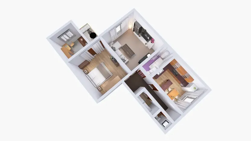 Prodej bytu 3+1, České Budějovice, Pekárenská, 71 m2