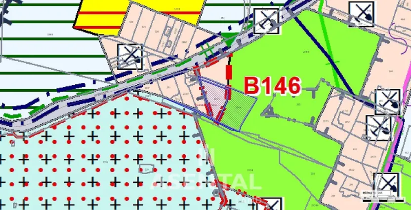Prodej pozemku, Ostrava - Slezská Ostrava, Na Najmanské, 2676 m2