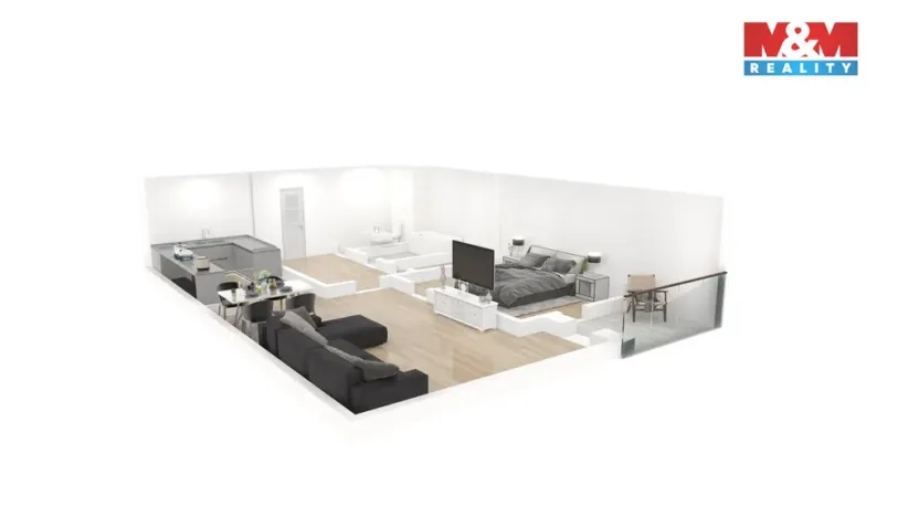 Prodej bytu 2+kk, Klatovy - Klatovy III, Čechova, 70 m2