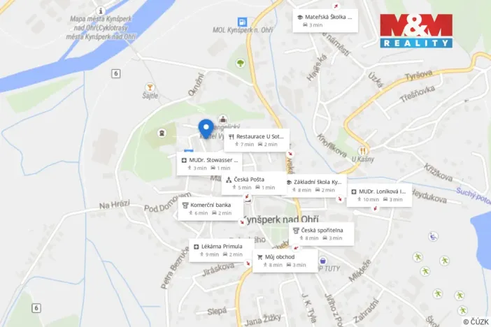 Prodej bytu 1+kk, Kynšperk nad Ohří, Zámecká, 34 m2