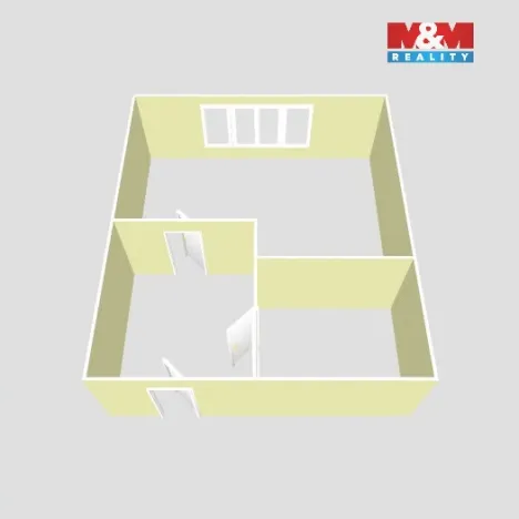 Prodej bytu 1+kk, Kynšperk nad Ohří, Zámecká, 34 m2