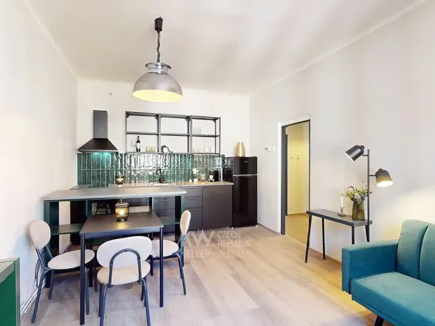 Pronájem bytu 2+kk, Praha - Žižkov, Žerotínova, 45 m2