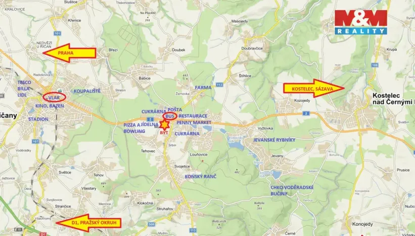 Prodej kanceláře, Mukařov, Lipová, 34 m2