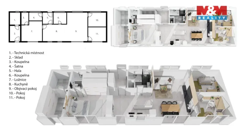 Prodej rodinného domu, Praha - Kyje, Lužní, 96 m2