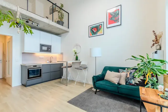 Prodej bytu 1+kk, Praha - Libeň, Novovysočanská, 39 m2