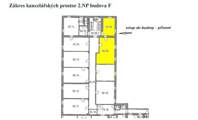 Pronájem kanceláře, Brno, Bohunická, 37 m2