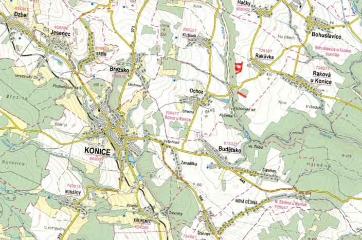 Prodej pole, Rakůvka, 12453 m2