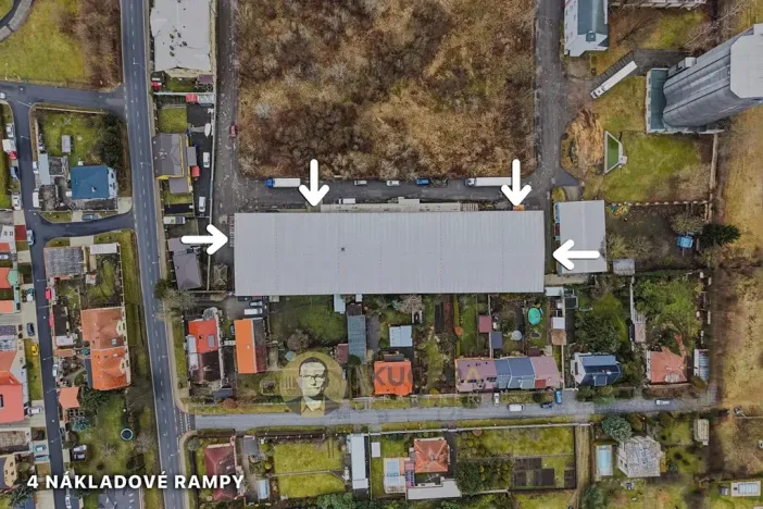 Prodej skladu, Kostelec nad Labem, Neratovická, 3457 m2