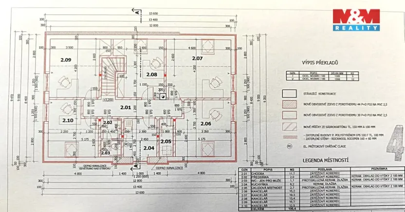 Prodej kanceláře, Karviná - Fryštát, Ostravská, 211 m2
