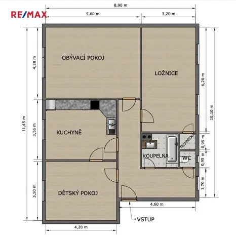 Prodej bytu 3+1, Třemošná, Zálužská, 91 m2